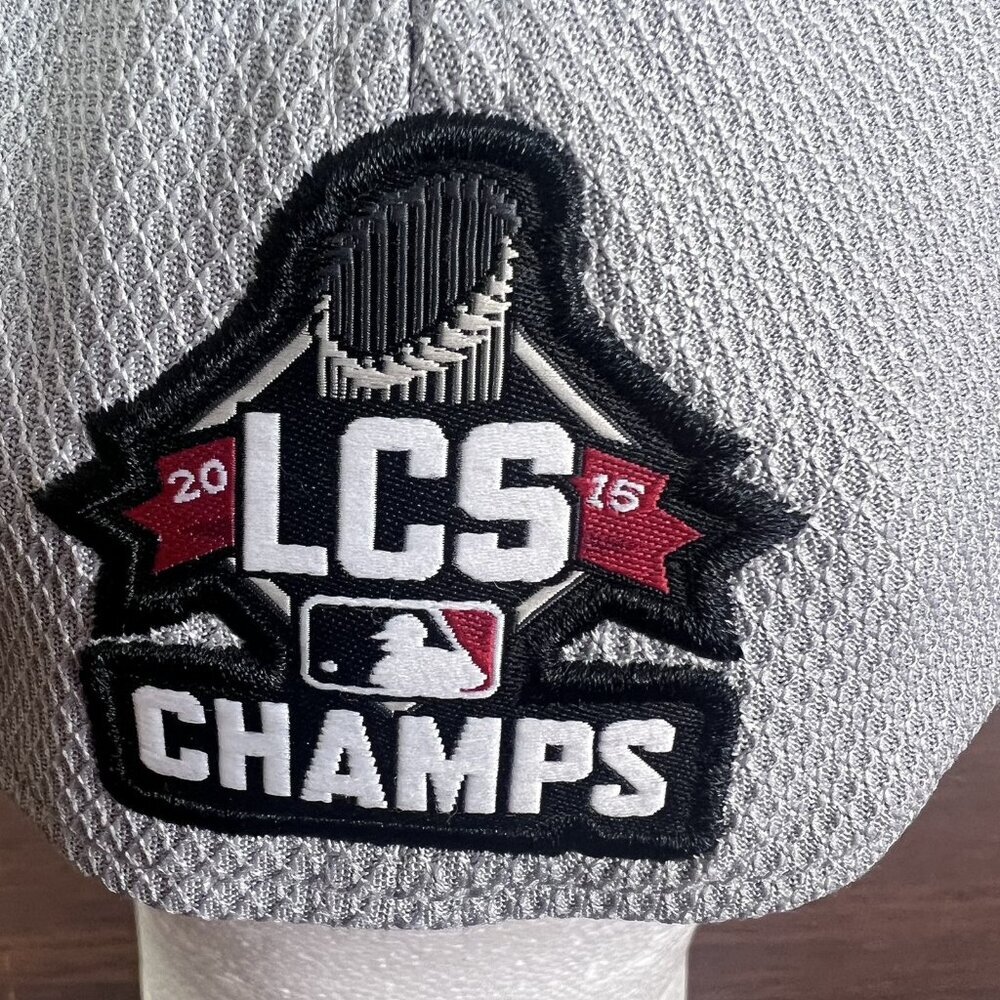New York Mets 2015 World Series League Champion Fitted On-Field Hat Size‎ OSFM - Picture 8 of 14